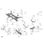 Diagram for 2019 Hyundai Kona Electric Coil Spring Insulator - 55360-G2000