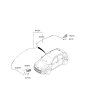 Diagram for 2022 Hyundai Kona Antenna - 96210-CM530-R2P