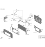 Diagram for Hyundai Kona Coolant Reservoir Hose - 25450-J9550