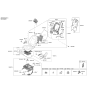 Diagram for 2022 Hyundai Kona Seat Cushion - 88100-J9010-J8Y