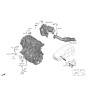 Diagram for 2022 Hyundai Kona Oxygen Sensor - 39210-2J200