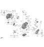 Diagram for 2022 Hyundai Kona Oil Pan Baffle - 48243-2H700