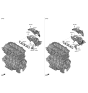 Diagram for 2023 Hyundai Kona Exhaust Manifold - 28510-2JKA0