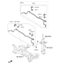 Diagram for Hyundai Kona Sway Bar Kit - 54810-CM000