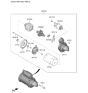 Diagram for 2022 Hyundai Kona Starter Solenoid - 36120-2J301