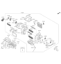 Diagram for Hyundai Kona Evaporator - 97139-J9000