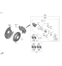 Diagram for Hyundai Kona Brake Caliper Piston - 58235-A5200