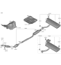 Diagram for 2022 Hyundai Kona Exhaust Heat Shield - 28791-J9202