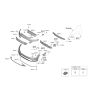 Diagram for Hyundai Kona Air Deflector - 86567-J9CB0