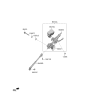 Diagram for 2023 Hyundai Palisade Power Steering Assist Motor - 56370-S8600