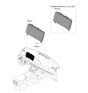 Diagram for Hyundai Palisade Instrument Cluster - 94053-S8000