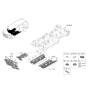 Diagram for 2023 Hyundai Palisade Dash Panels - 84120-S8100