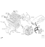 Diagram for 2023 Hyundai Palisade Engine Control Module - 39102-3LFN5