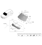 Diagram for 2023 Hyundai Palisade Windshield - 86111-S8841