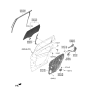 Diagram for 2023 Hyundai Palisade Window Motor - 83460-S8020