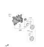 Diagram for Hyundai Palisade Wheel Bearing - 51750-S1000