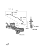 Diagram for 2020 Hyundai Palisade Sway Bar Bushing - 54813-C5000