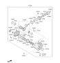 Diagram for Hyundai Palisade Transfer Case - 47300-4G600