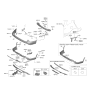 Diagram for 2023 Hyundai Palisade Fog Light - 92405-S8500