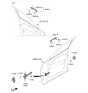 Diagram for 2023 Hyundai Palisade Door Handle - 82650-S8500