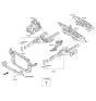 Diagram for 2015 Hyundai Tucson Dash Panels - 64300-4W000