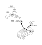 Diagram for 2016 Hyundai Tucson Car Mirror - 85101-3N000