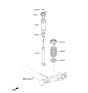 Diagram for 2015 Hyundai Tucson Coil Spring Insulator - 55331-4W000