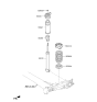 Diagram for 2017 Hyundai Tucson Coil Springs - 55330-4W000