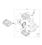 Diagram for Hyundai Tucson Canister Purge Valve - 35841-4W000