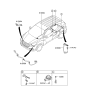 Diagram for 2016 Hyundai Tucson Battery Cable - 91850-4W000