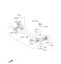 Diagram for Hyundai Tucson Axle Beam - 55100-4W000