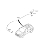 Diagram for 2017 Hyundai Tucson Antenna - 96210-2S850-PKW