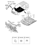 Diagram for 2015 Hyundai Tucson Dash Panels - 84120-4W000