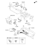 Diagram for Hyundai Tucson Ignition Switch - 95430-4W900-TAN