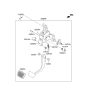 Diagram for Hyundai Tucson Brake Pedal - 32800-4W100
