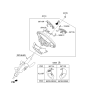 Diagram for Hyundai Tucson Cruise Control Switch - 96700-2S300-RJ5