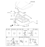 Diagram for 2014 Hyundai Tucson Hood Cable - 81190-2S000