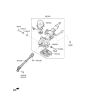 Diagram for 2021 Hyundai Kona Electric Steering Column - 56310-K4000