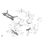 Diagram for 2021 Hyundai Kona Electric Sway Bar Kit - 55510-K4000