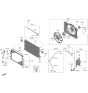 Diagram for 2021 Hyundai Kona Electric Coolant Reservoir - 25430-K4010