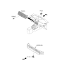 Diagram for Hyundai Kona Electric Blower Control Switches - 97250-K4140-SPS