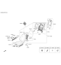 Diagram for 2019 Hyundai Kona Electric Seat Cushion - 88200-K4510-SVA