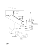 Diagram for 2023 Hyundai Kona Electric Sway Bar Kit - 54810-K4000