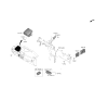 Diagram for 2021 Hyundai Kona Electric Body Control Module - 95400-K4600