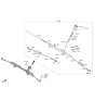 Diagram for 2020 Hyundai Kona Electric Rack And Pinion - 56500-K4000