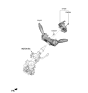 Diagram for 2020 Hyundai Elantra GT Clock Spring - 93490-G3240