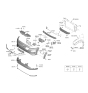 Diagram for 2021 Hyundai Kona Electric License Plate - 86519-K4010