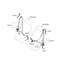 Diagram for 2009 Hyundai Sonata Seat Belt - 88820-0A500-V2