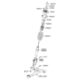 Diagram for 2008 Hyundai Sonata Coil Springs - 54650-3K750