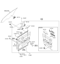 Diagram for Hyundai Sonata Power Window Switch - 93570-3K600